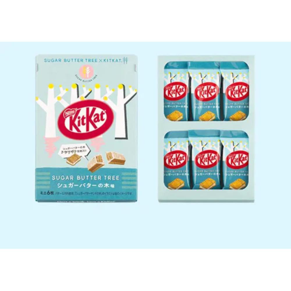 킷캣 미니 슈가 버터 트리맛 6매입