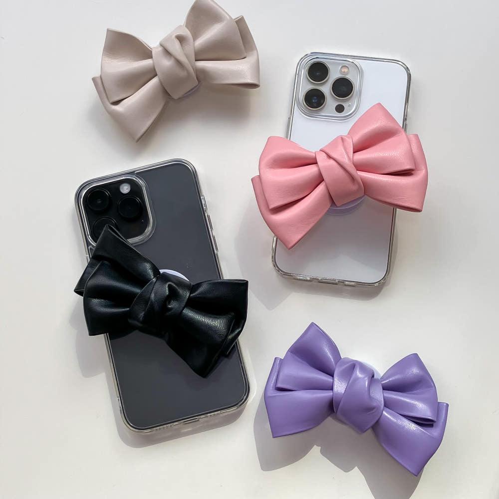 리본 가죽 스마트톡 왕리본 빅리본 레더 (4color)