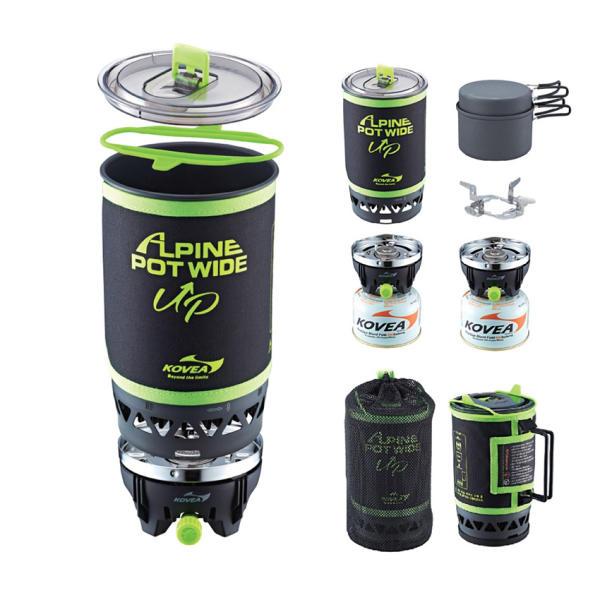 코베아 알파인 휴대용 포트 와이드업 가스버너 코펠 KGB-0703WU