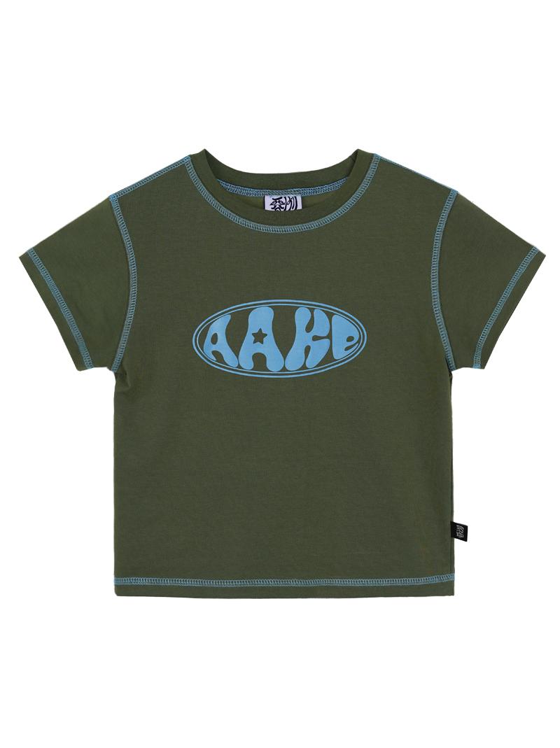 aAke LOGO BABY T (khaki)