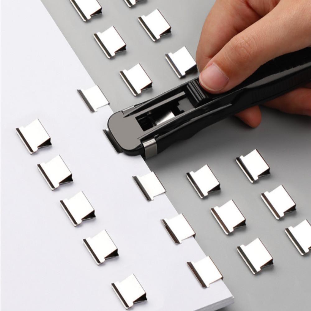 자국 안 남는 클립형 스테이플러 집게 서류 문서정리