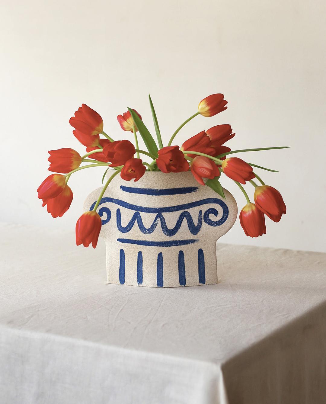 Ceramic Vase ‘Greek Column’