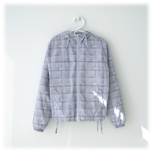 X+ CHECK PADDED JUMPER (GREY)