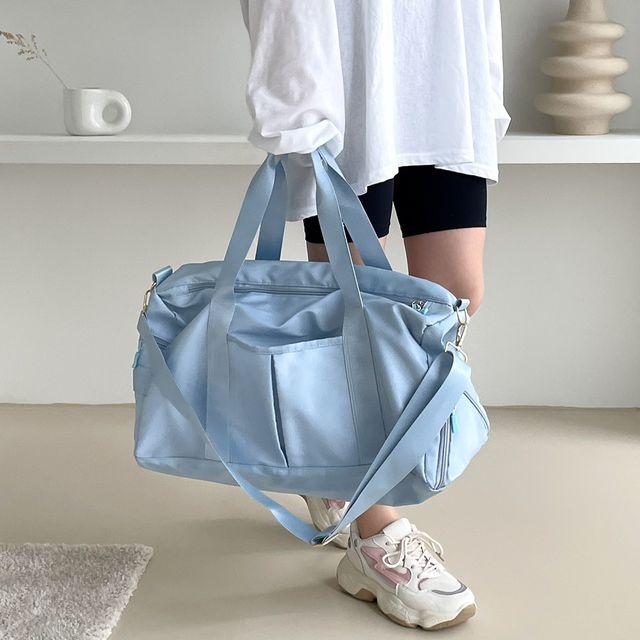 NUYET ヌエット Devil round boston bag 2色 Devil round boston bag _ Grey