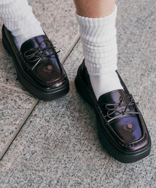 Glow platform Loafer (2color)