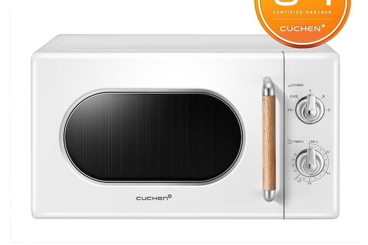 최종 6.8만원! 쿠첸 클래식 레트로 전자레인지 COV-N200B