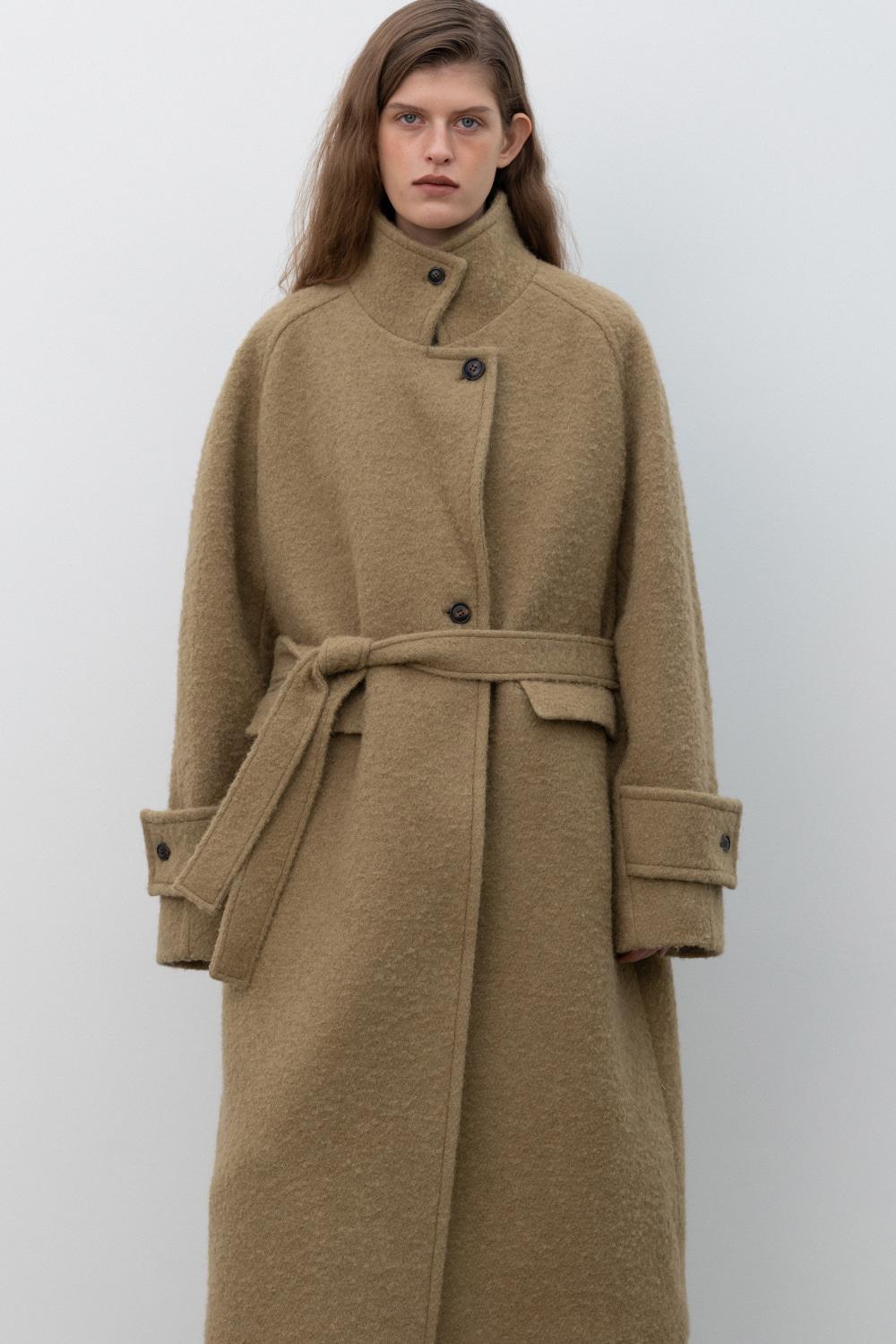 [3차 1/17 예약배송] Raglan Wool Coat_Brown