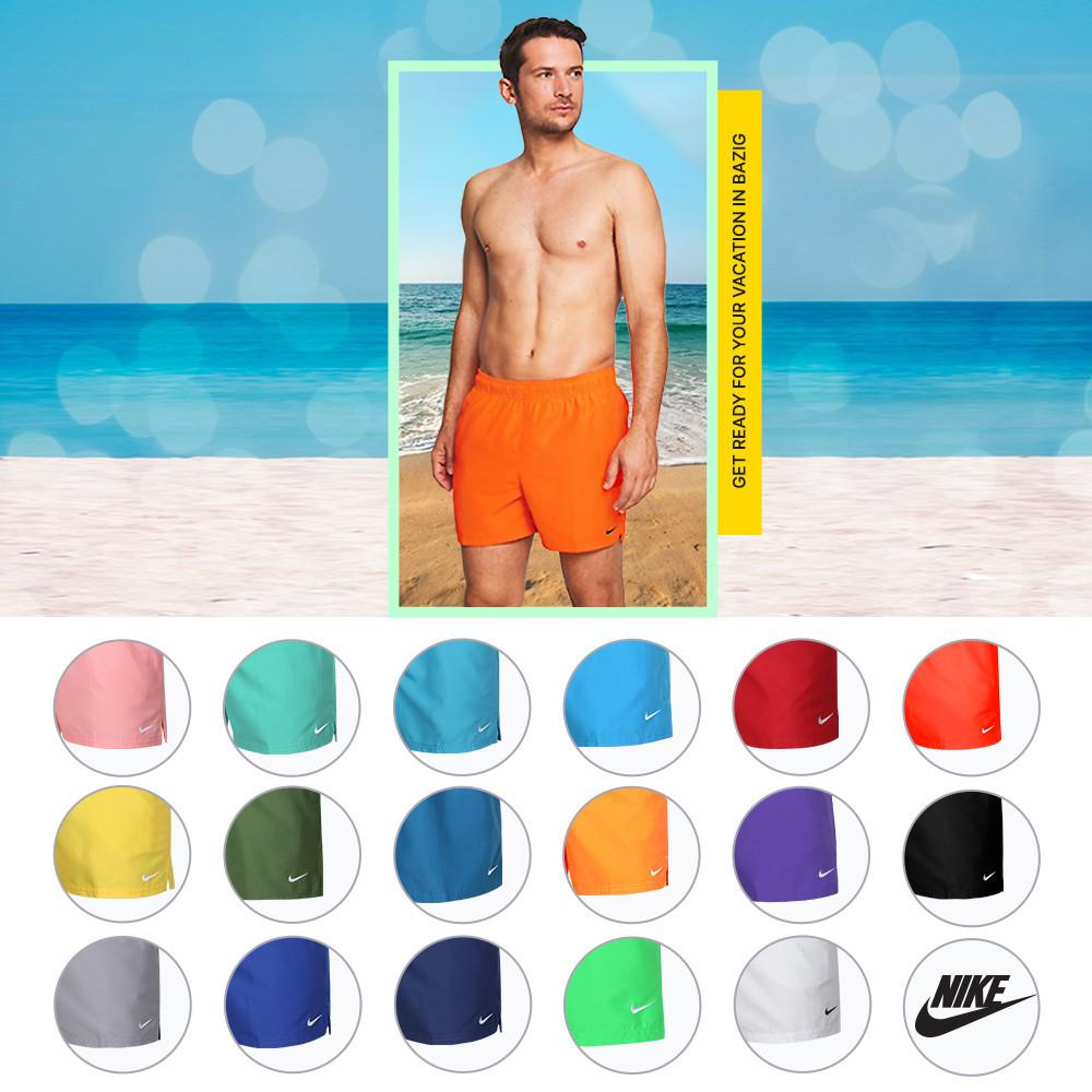 나이키 스윔팬츠 스몰로고 수영복반바지 남자 스윔팬츠 비치웨어 보드숏