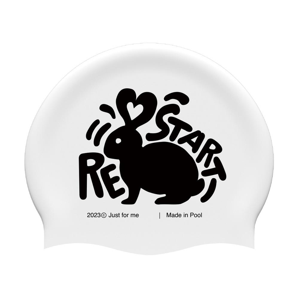 [23 Just for Me] Rabbit Swim Cap_Wrinkle