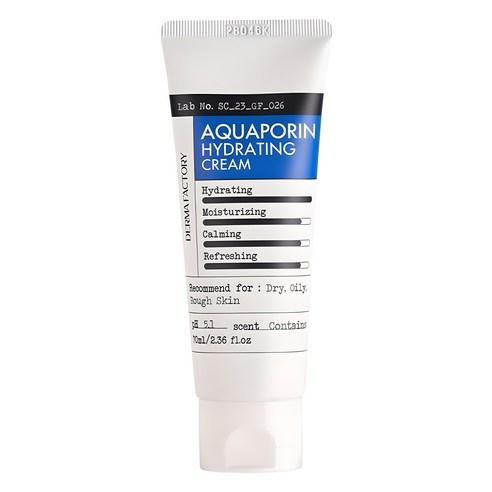 더마팩토리 아쿠아포린 수분 크림, 70ml, 1개