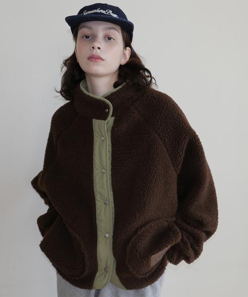Poppy Fleece Jumper - Brown