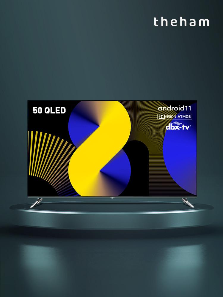 2022년형 신제품 더함 50인치 퀀텀닷 안드로이드 OS11 스마트TV UA501QLED