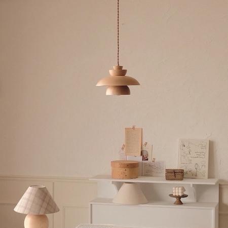 (2월특가) 비리프 원목 우드 펜던트조명 PL005 (전구포함)