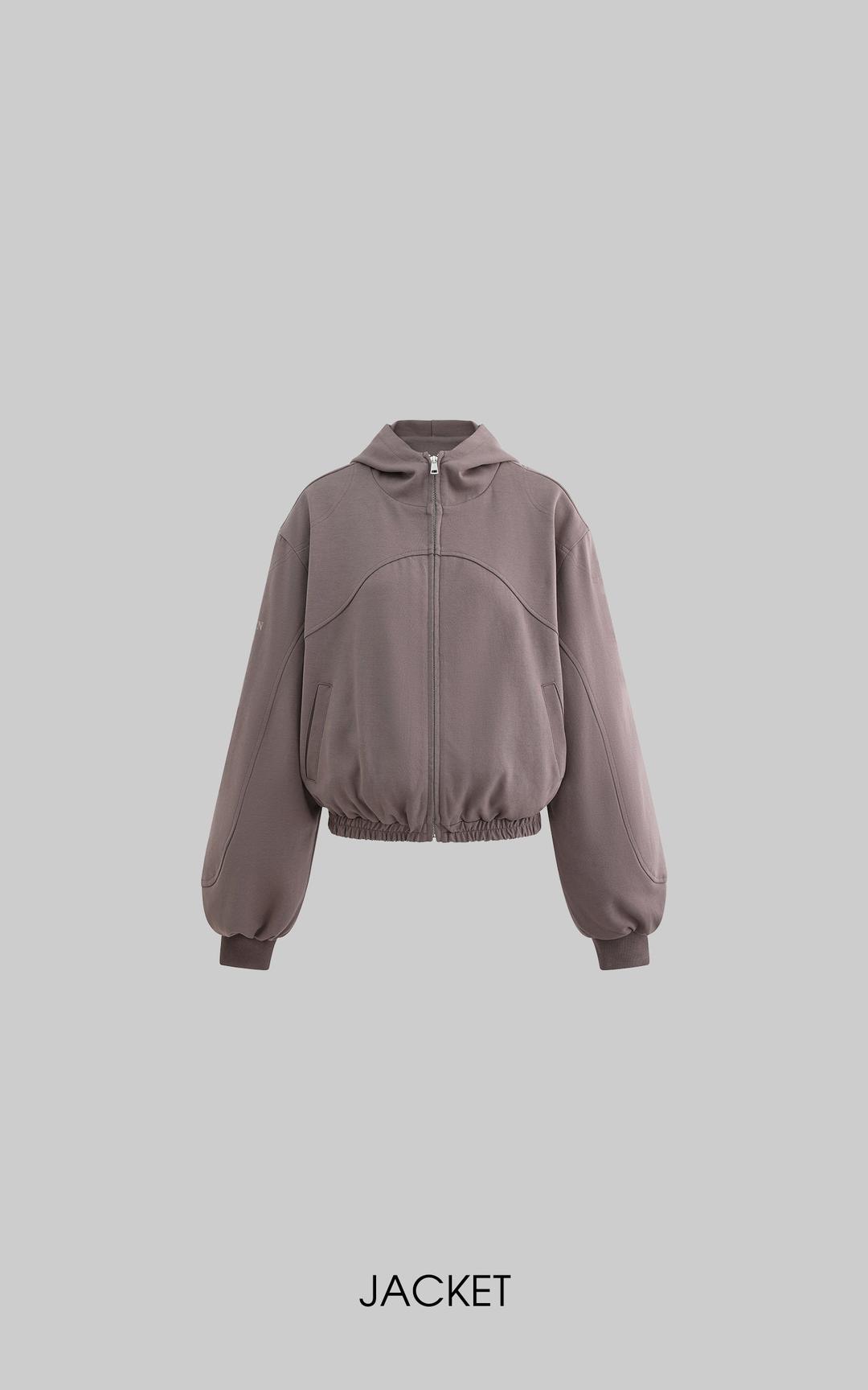 <tc>WARDEN EDGE</tc> 지퍼 후드 스웨트셔츠 재킷