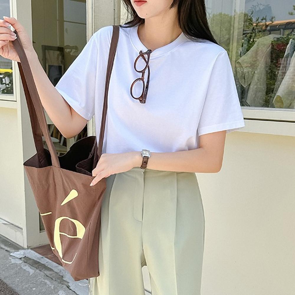 [15만장돌파/재진행] UTMOST 코튼 스판 베이직 반팔 티셔츠 - 19 Color (크롭/이너)