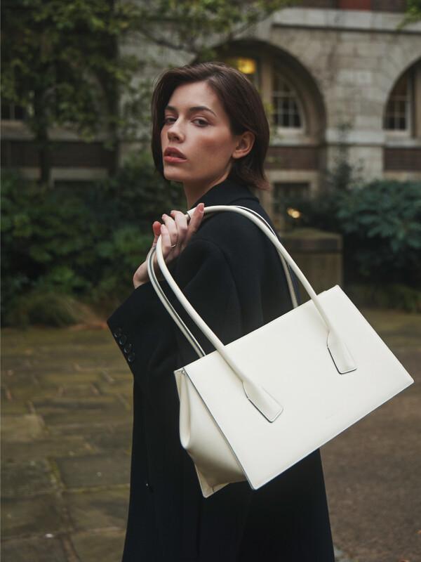 [예약배송_5/4순차발송]BOSTONBAG [IVORY - PLAIN]