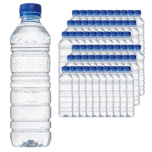 탐사수 무라벨, 500ml, 60개 - 국산생수 | 쿠팡