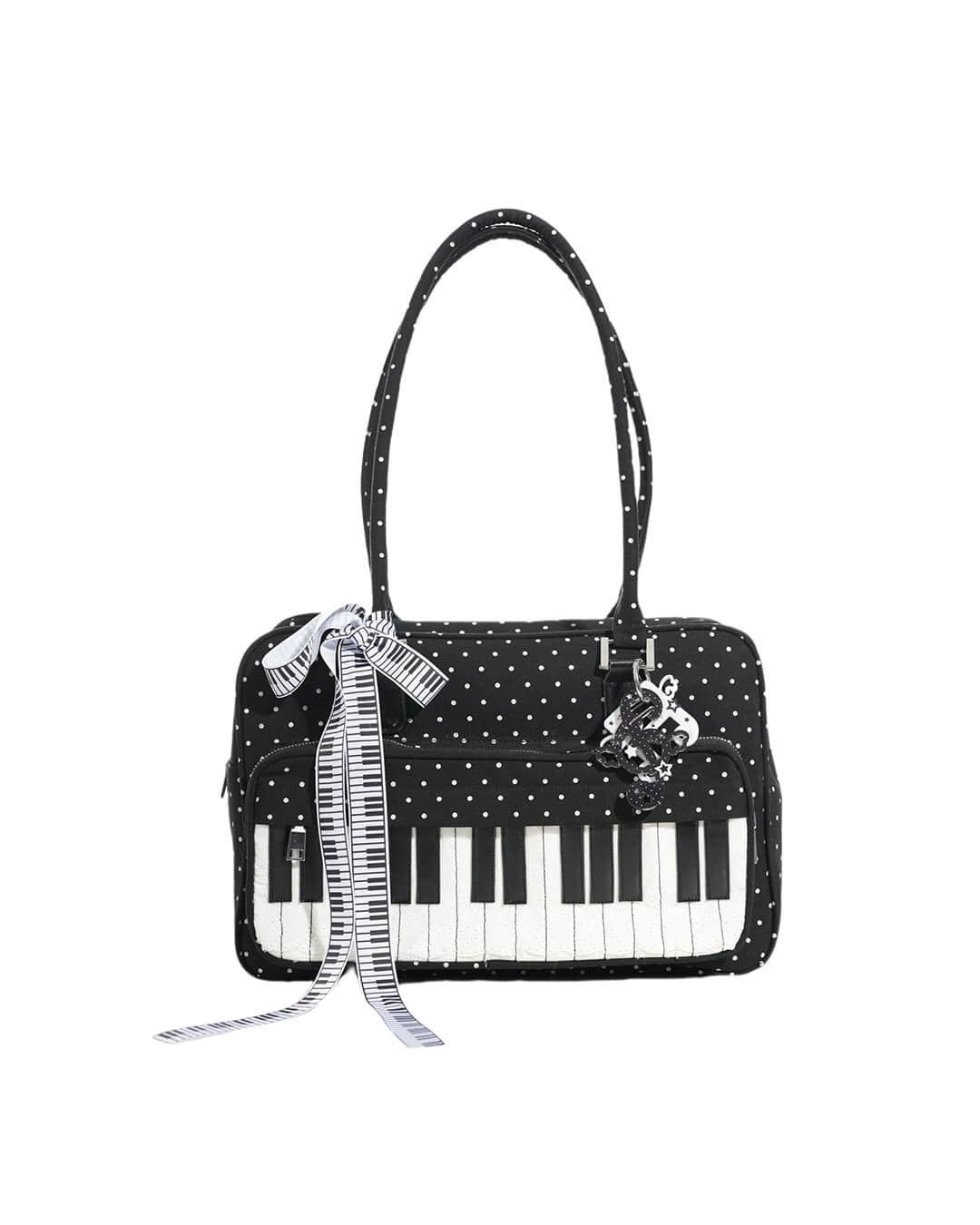 Dot Piano Key Shoulder Bag