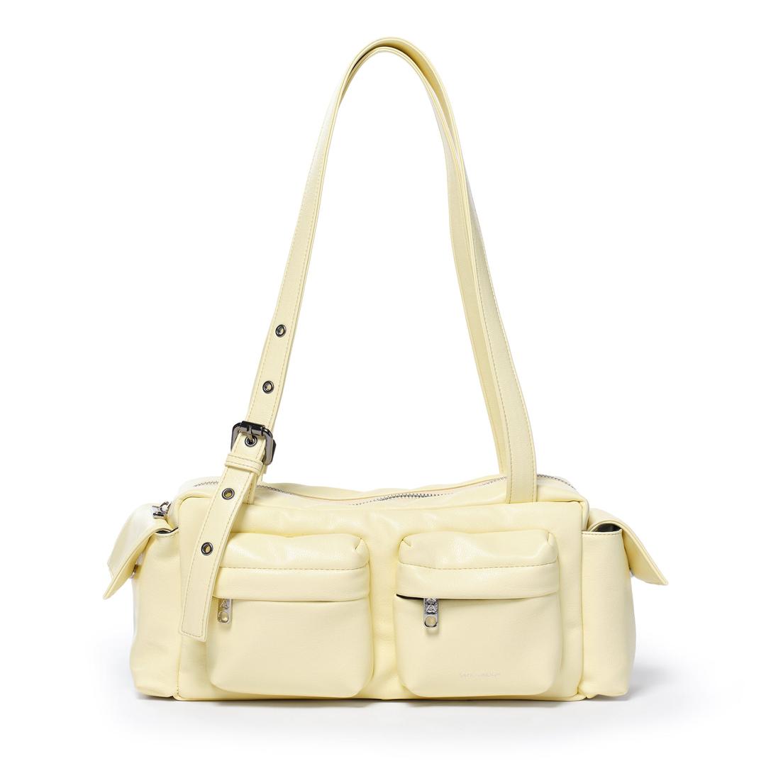 (restock soon) pocket utility bag M goat lime
