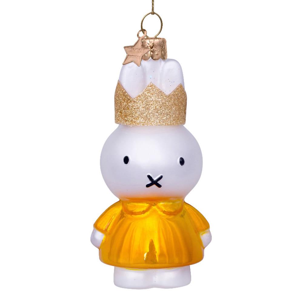 VONDELS 오너먼트 미피 Yellow Dress with Crown 본델스