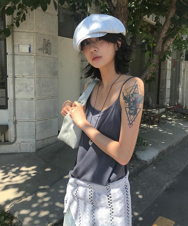 데일리쥬 [MADE] 아론스 컬러 레이어드 루즈핏 나시