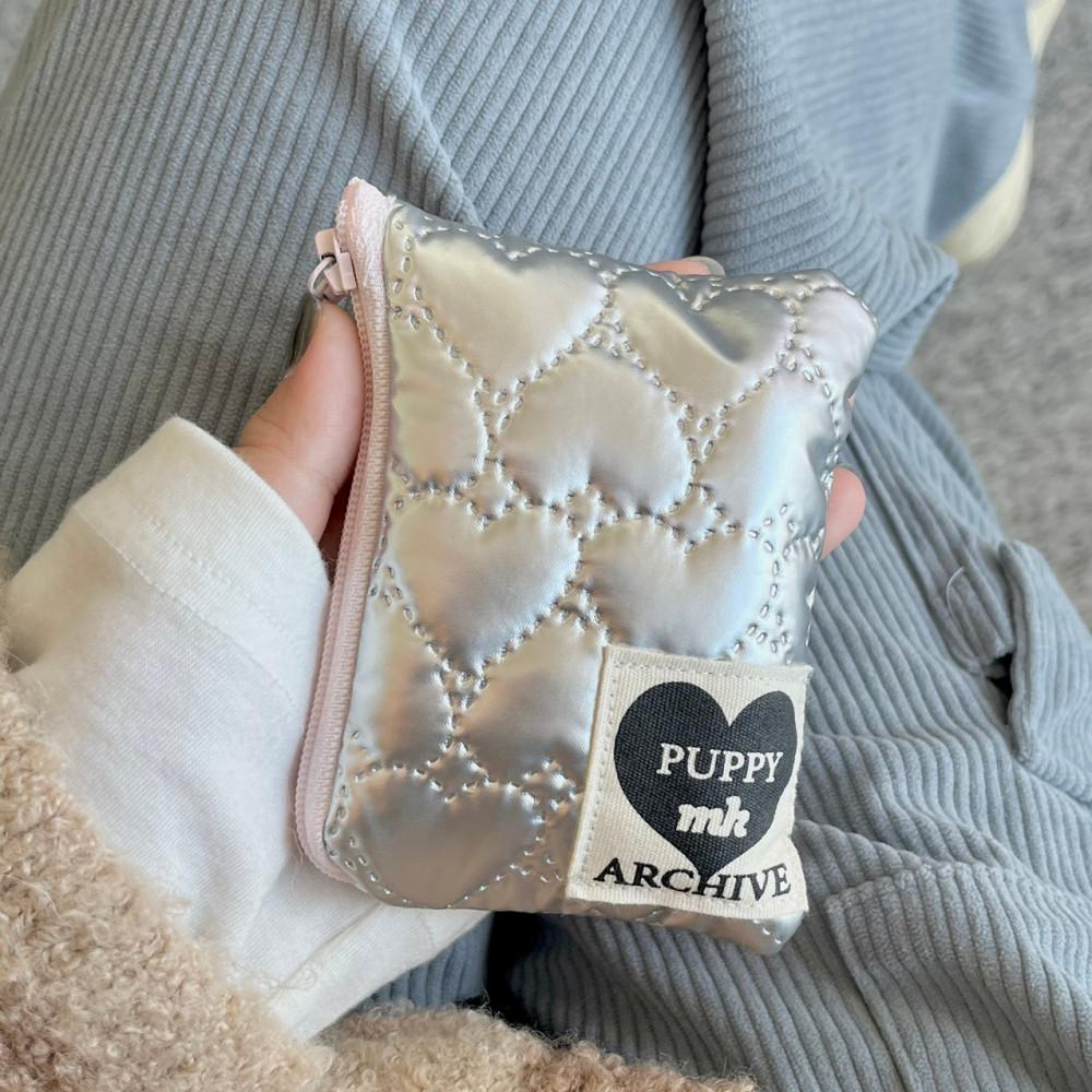 아카이브 - pocket size pouch 하트 포켓 파우치