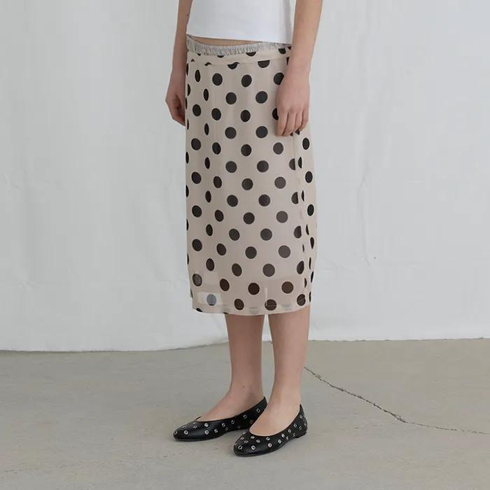LAYERED POLKA DOT SKIRTS