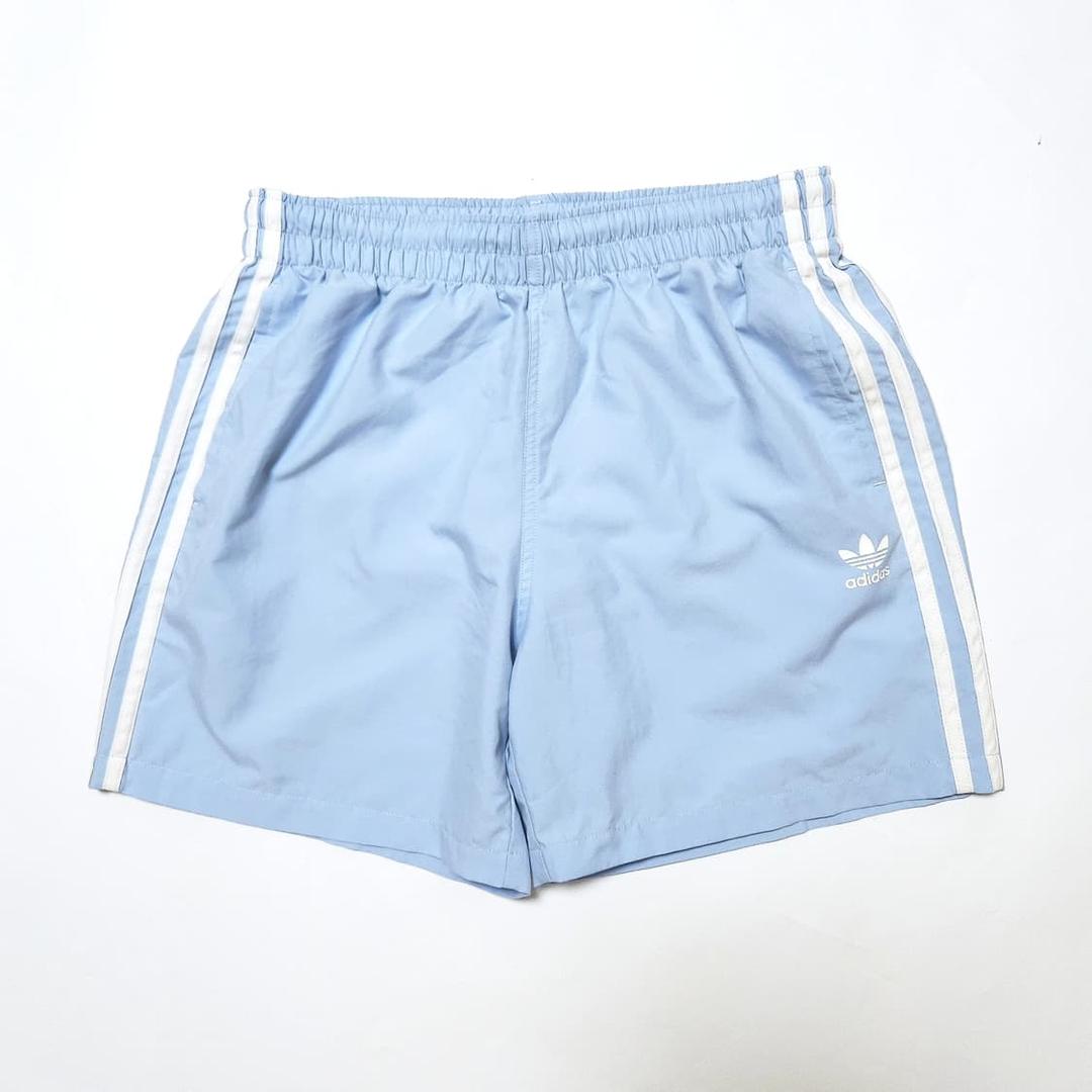 아디다스 오리지널 3S 쇼츠 반바지 스카이블루 | 후루츠패밀리