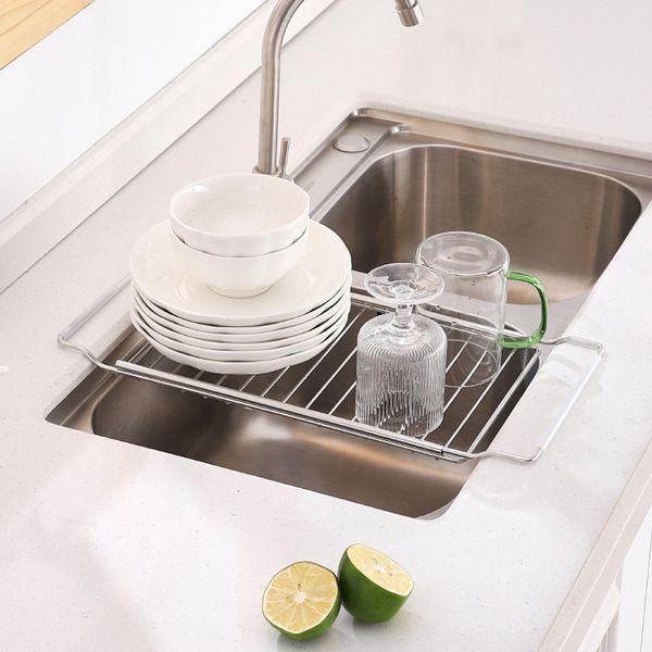 길이조절 식기건조대 컵정리대 간이건조대 식기정리대 2size