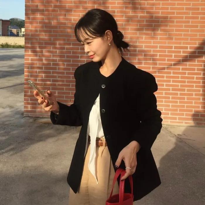 [17차 리오더] boucle wool jacket_bk (2 SIZE)