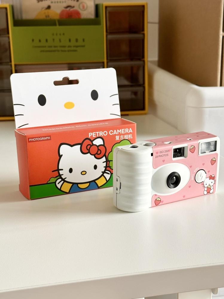 산리오 레트로 카메라 일회용 필름카메라 6종