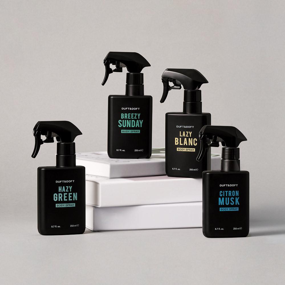 [더프트앤도프트] 바디스프레이 250ml(4종 택1) /보디스프레이/ 바디미스트/레이지블랑/헤이지그린