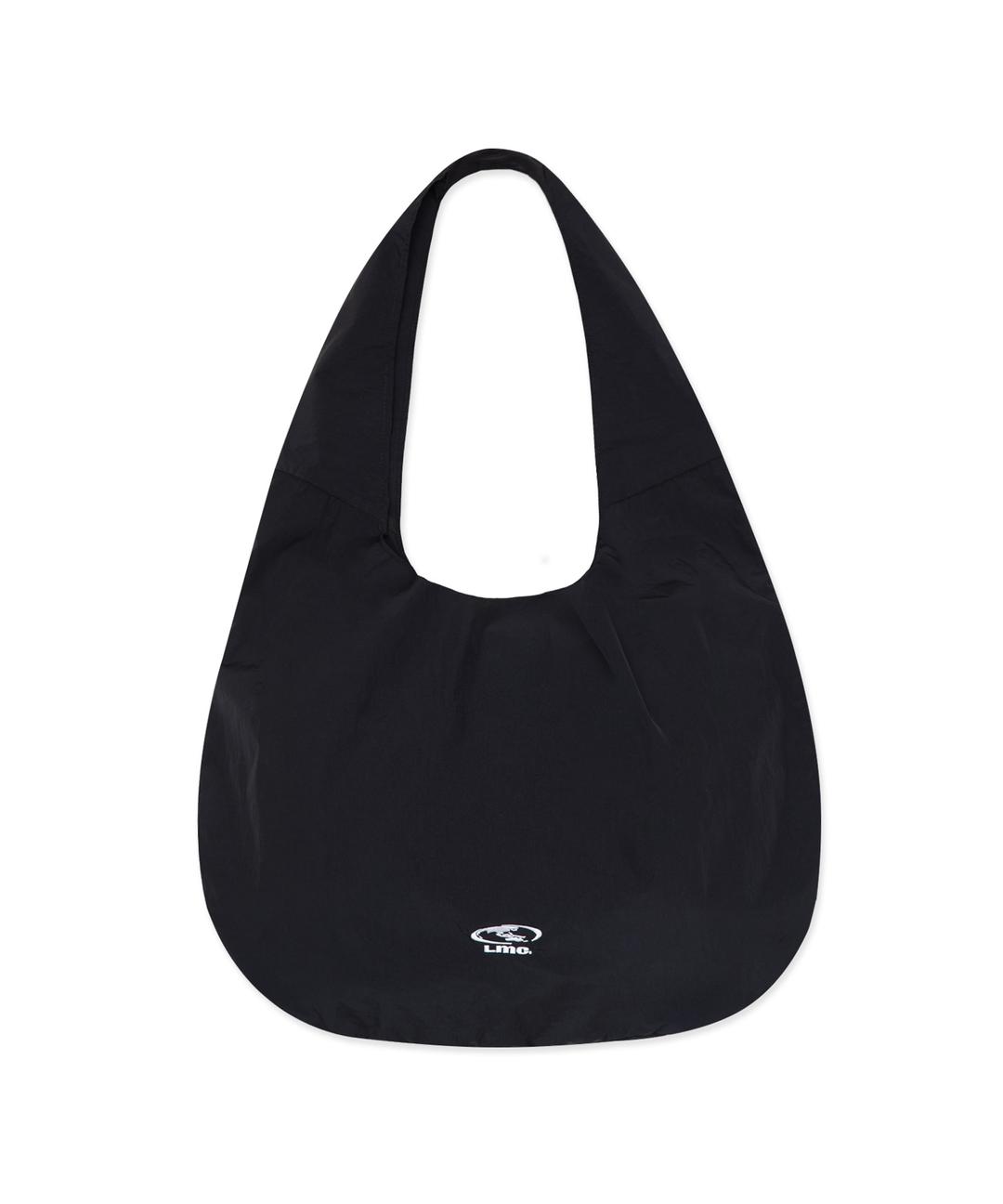 OVAL GLOBE CURVED CROSS BAG black