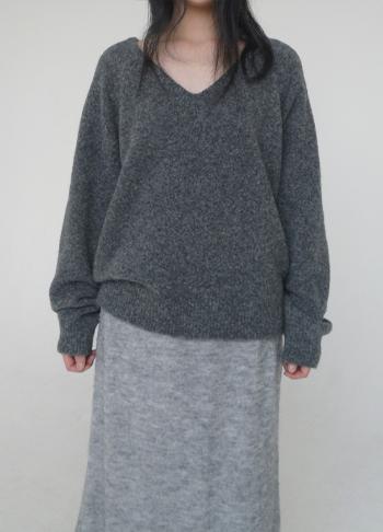 에프터먼데이 vov V-neck pull over (6c)