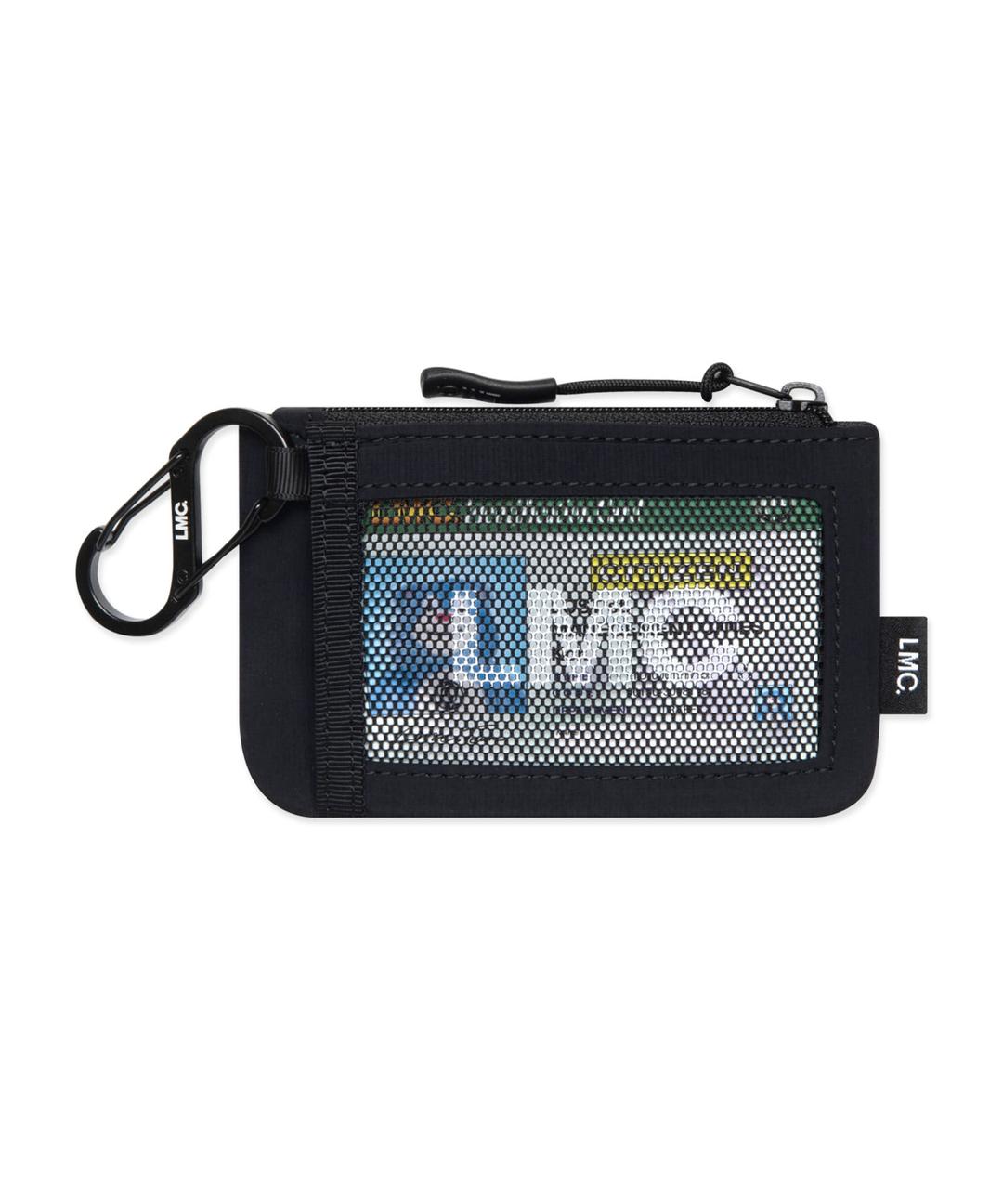 ID CARD POUCH KEYRING black