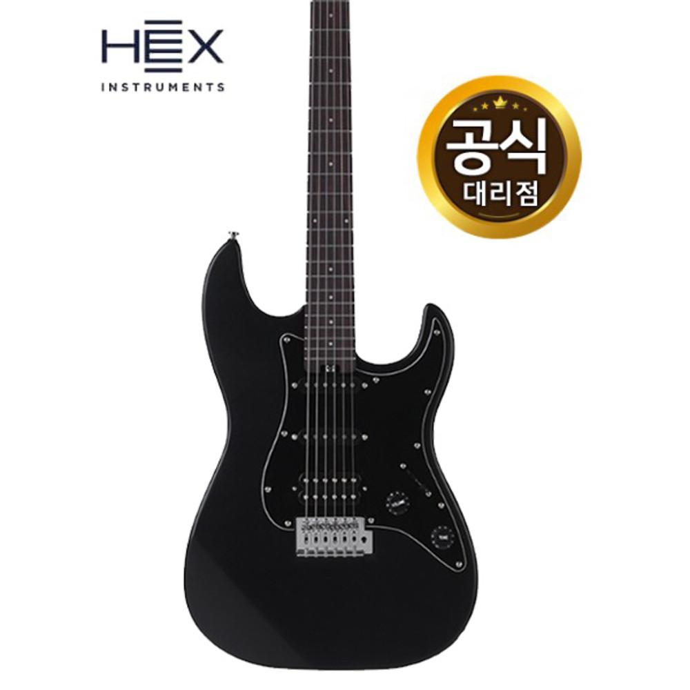 헥스 HEX E100 S/BK 일렉 기타 블랙