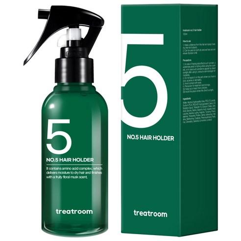 트리트룸 넘버파이브 헤어홀더 미스트, 100ml, 1개 - 헤어에센스/오일 | 쿠팡