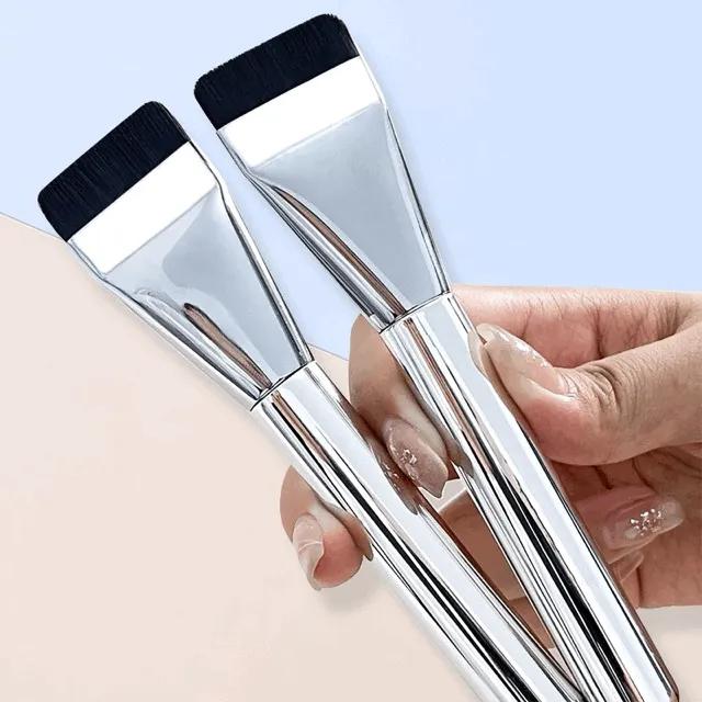 파운데이션 브러쉬 메이크업 스파츌 라형 밀착 베이스