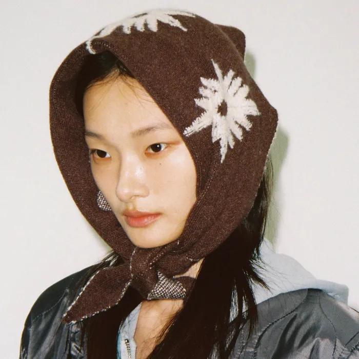 FIRE WORK KNIT SCARF [2COLOR]