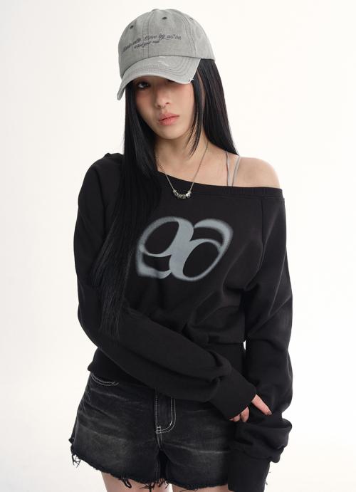 MANDY SWEATSHIRT / BLACK