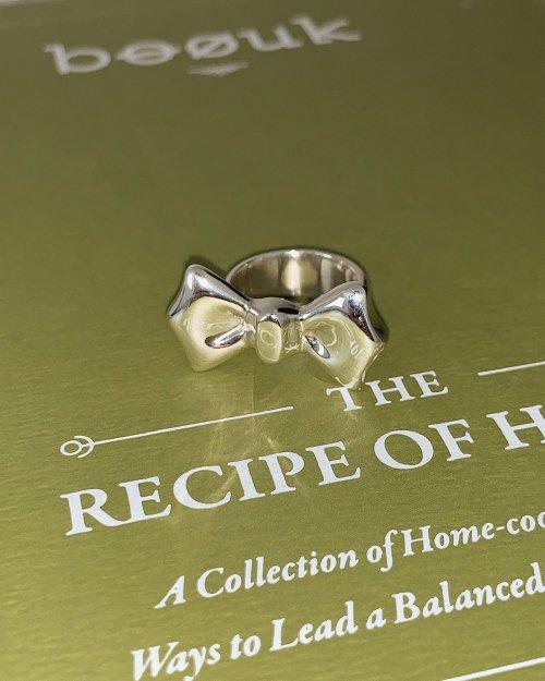 Sweet ribbon ring (Silver)