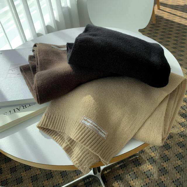 크레이지 멜슨 니트 머플러(3color)