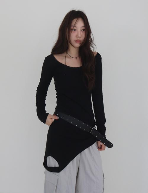 올슨 lace hole one piece