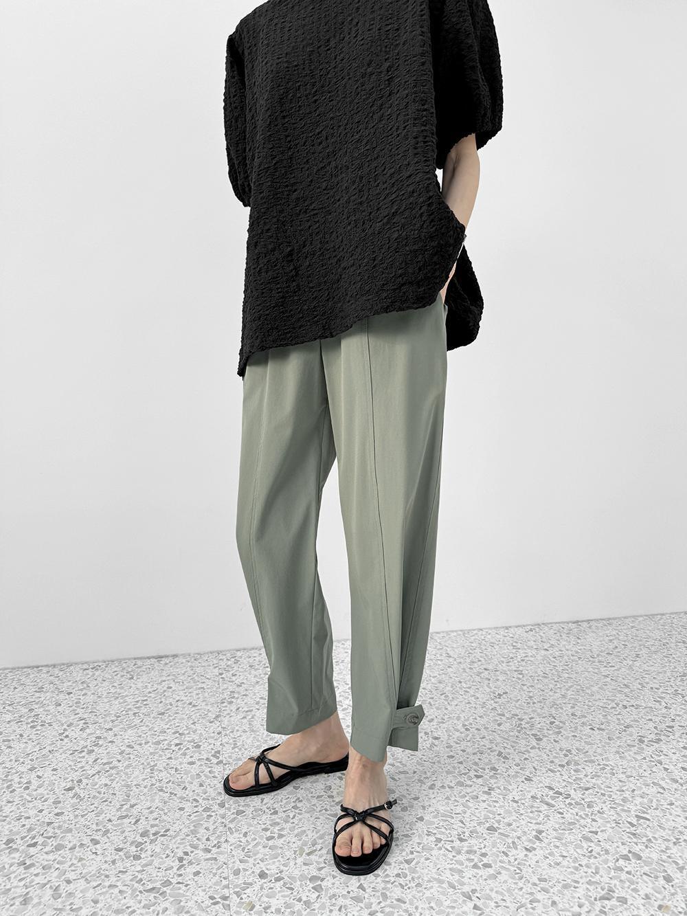 에어버튼9부팬츠