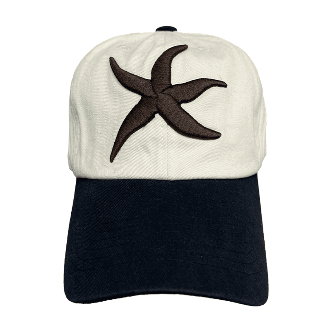 TCM starfish classic cap (ivory/black)