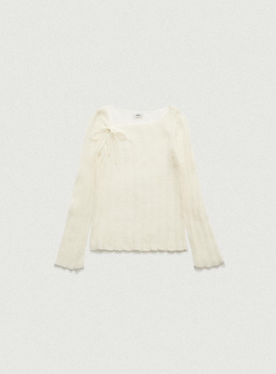 [3/10 14:00 KST OPEN] Lindia Shoulder Ribbon Knit
