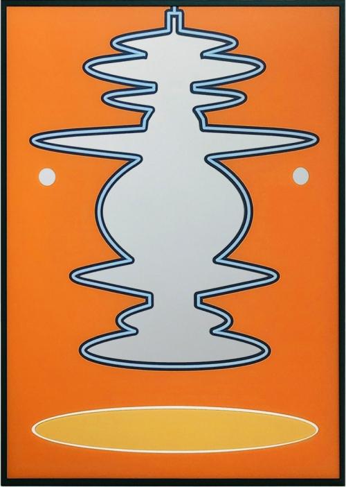 Mirror - Oragne colour face