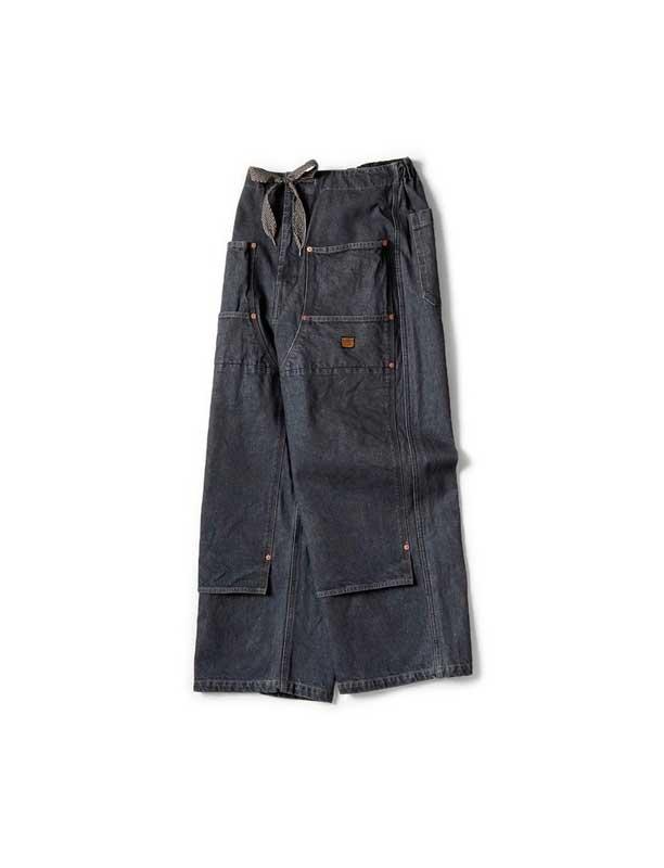 kapital 블루 데님 배기 pants 바지 [스트릿 편집샵 람스]