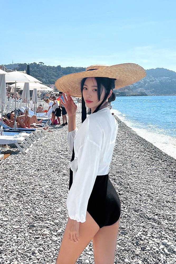 릴리 블라우스 커버업