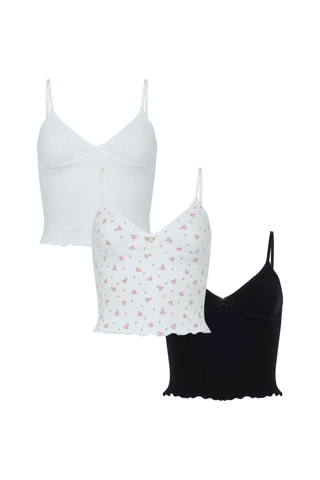 (자사몰 Exclusive) Lace Camisole Multipacks
